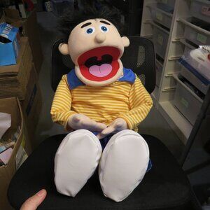 Silly Puppet Full Body 30 inch Ventriloquist Hand Puppet Plush.
